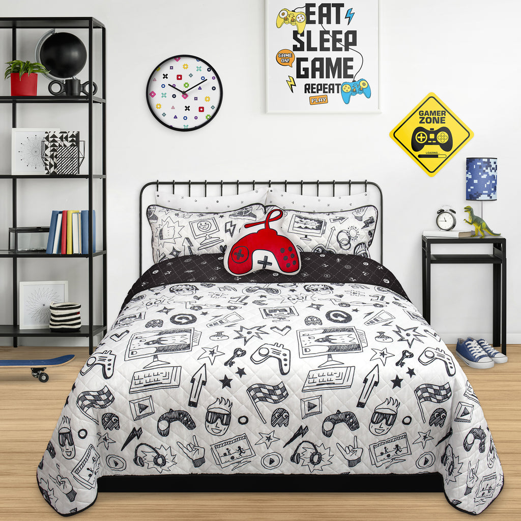 Gamer Boys Quilt set