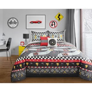 Speedway 2 or 3 pc Kids Comforter set