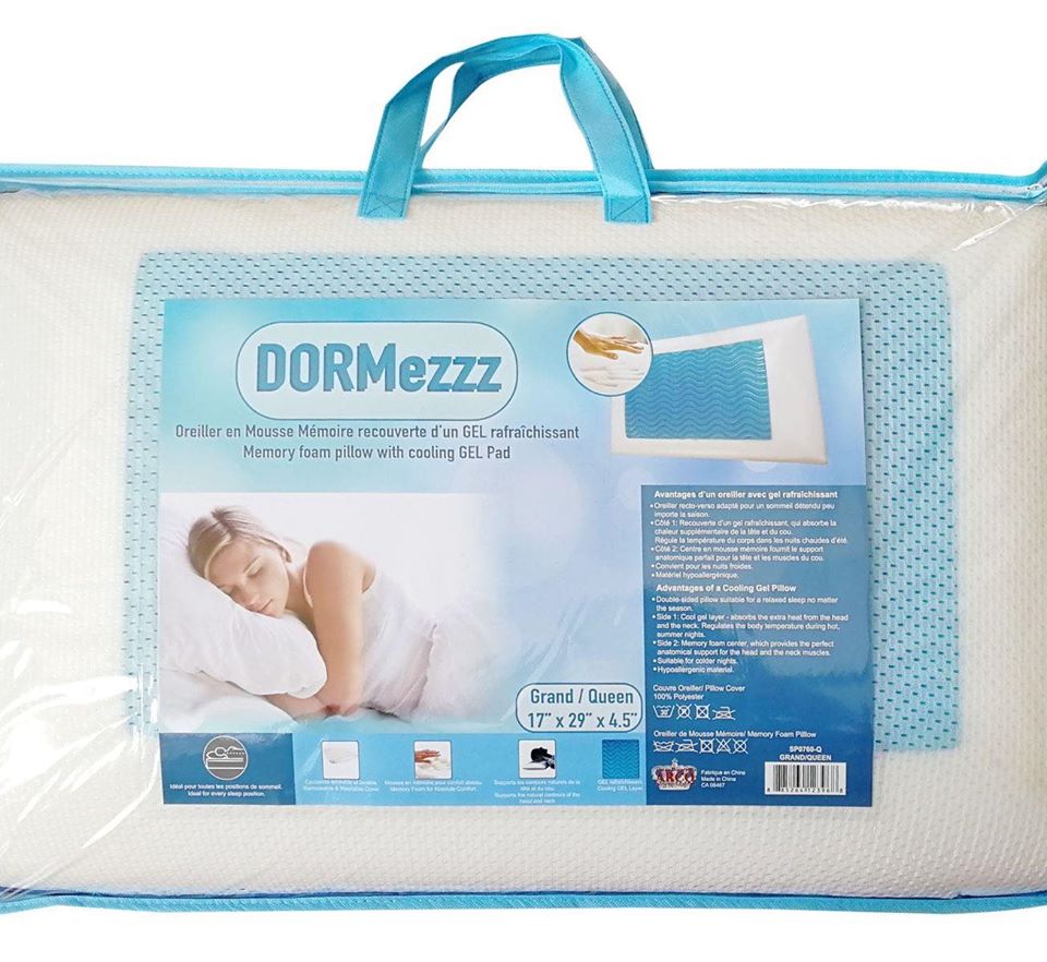 Gel Memory Foam Pillow