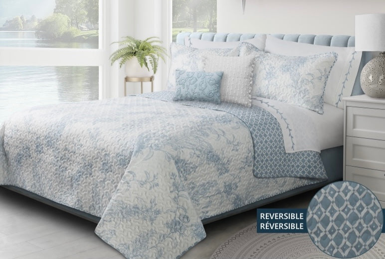 Transitions Blue Quilt set