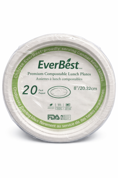 Premium Compostable Plates (choose your size)
