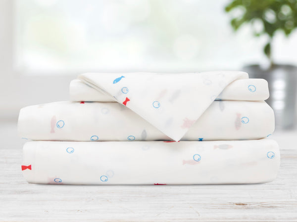 Underwater print Juvenile Sheet sets