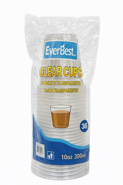 Disposable Cups--Red or Clear