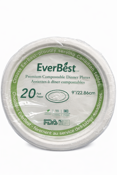 Premium Compostable Plates (choose your size)