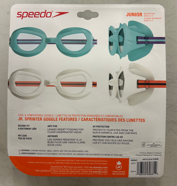 Speedo 2-pack Goggles--Junior