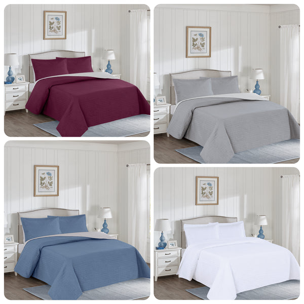 Solid Box Pattern Quilt sets