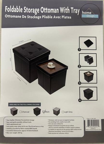Ottoman Faux Leather