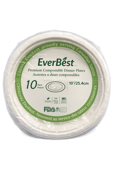 Premium Compostable Plates (choose your size)