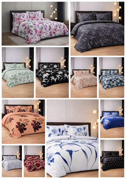 Duvet Covers Printed 3-piece sets