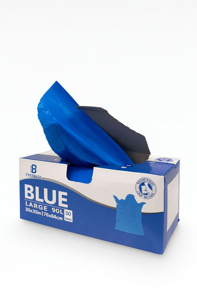 Garbage Bags--Blue