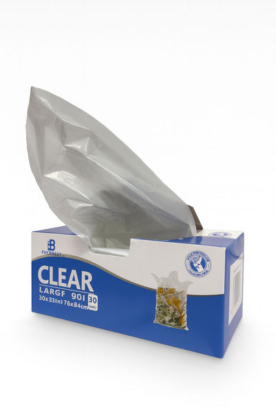 Garbage Bags--Clear