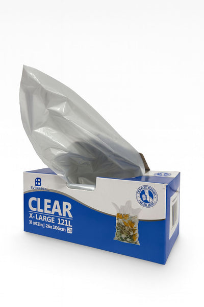 Garbage Bags--Clear