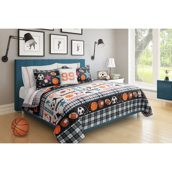 All Star Boys Quilt set