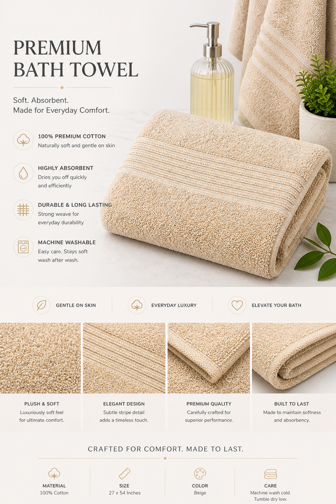 Cotton Cocoon Towels