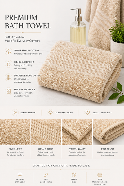 Cotton Cocoon Towels