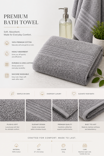 Cotton Cocoon Towels