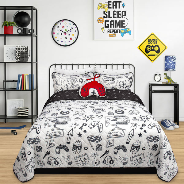 Gamer Boys Quilt set