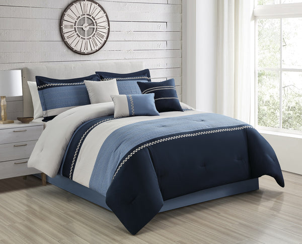 Ovia 7-piece Comforter set