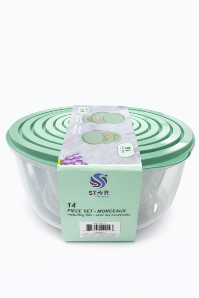 Food Storage set--14-piece Round